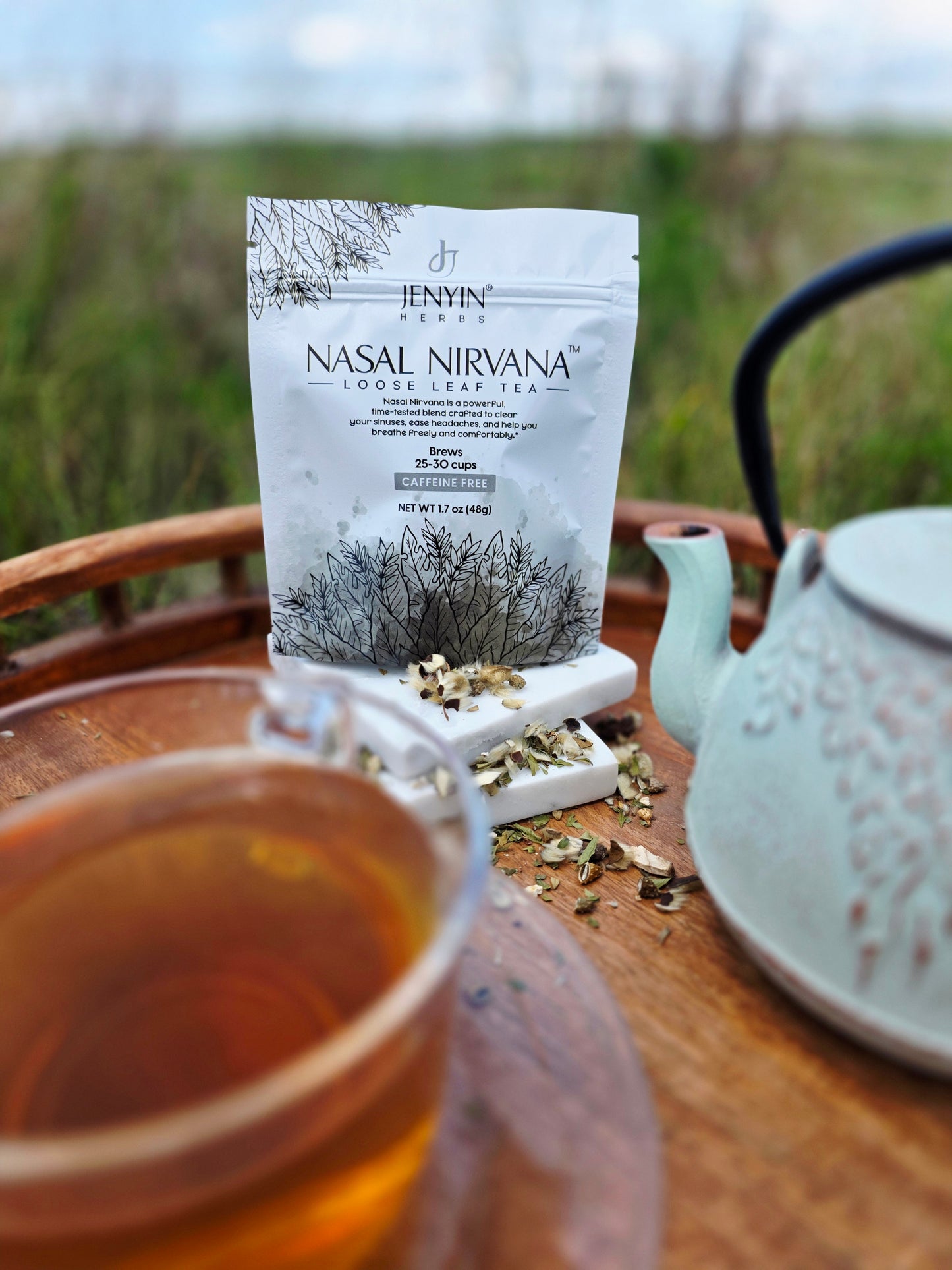NASAL NIRVANA™ – Premium Herbal Tea Blend for Refreshing, Clear Breathing