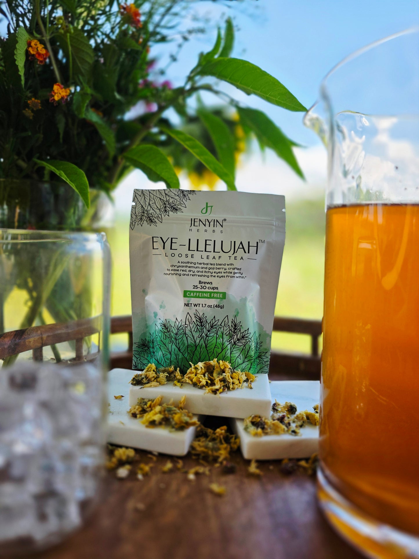 EYE-LLELUJAH™-Cooling Herbal Tea with Chrysanthemum and Goji Berry