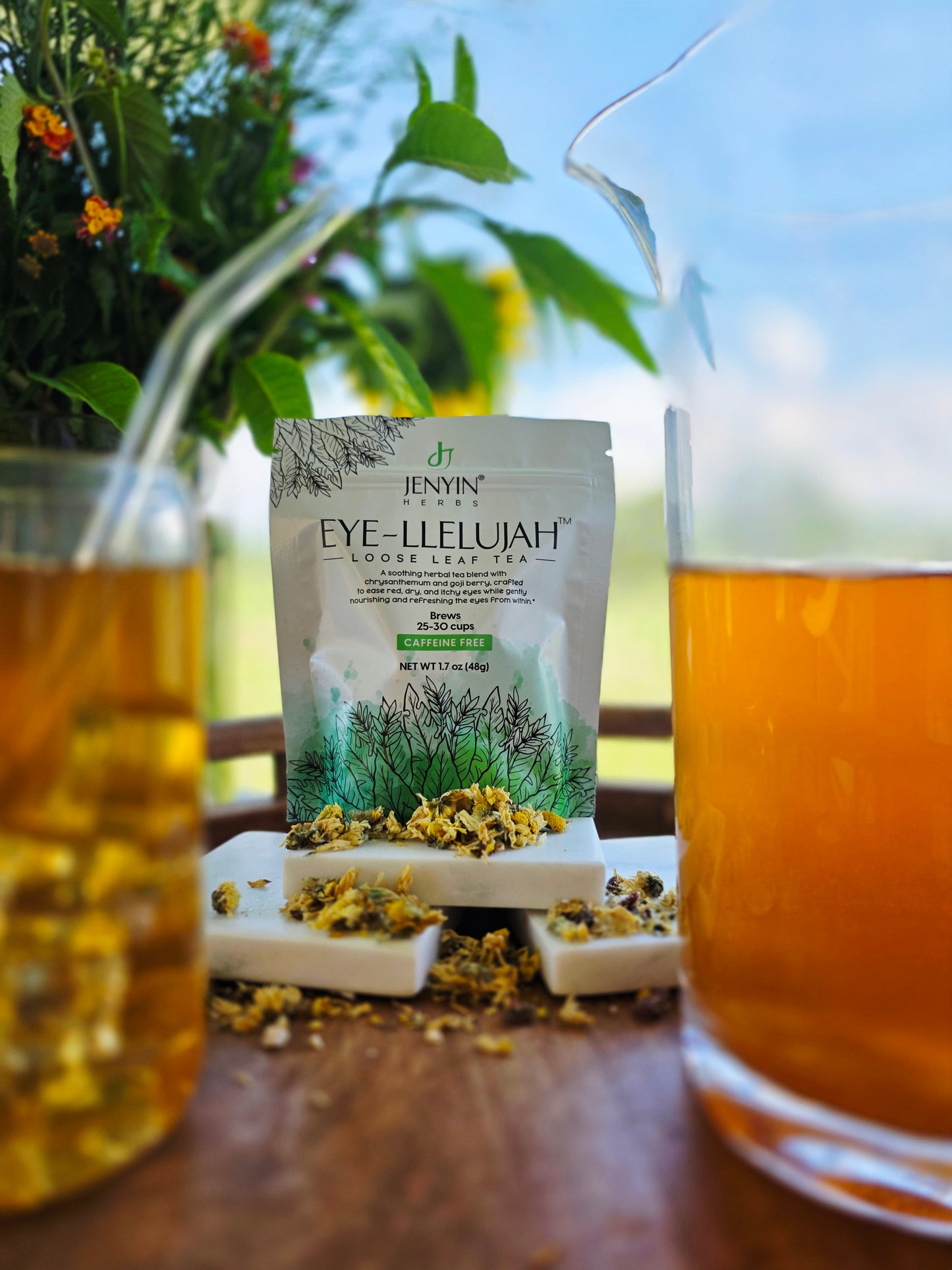 EYE-LLELUJAH™-Cooling Herbal Tea with Chrysanthemum and Goji Berry