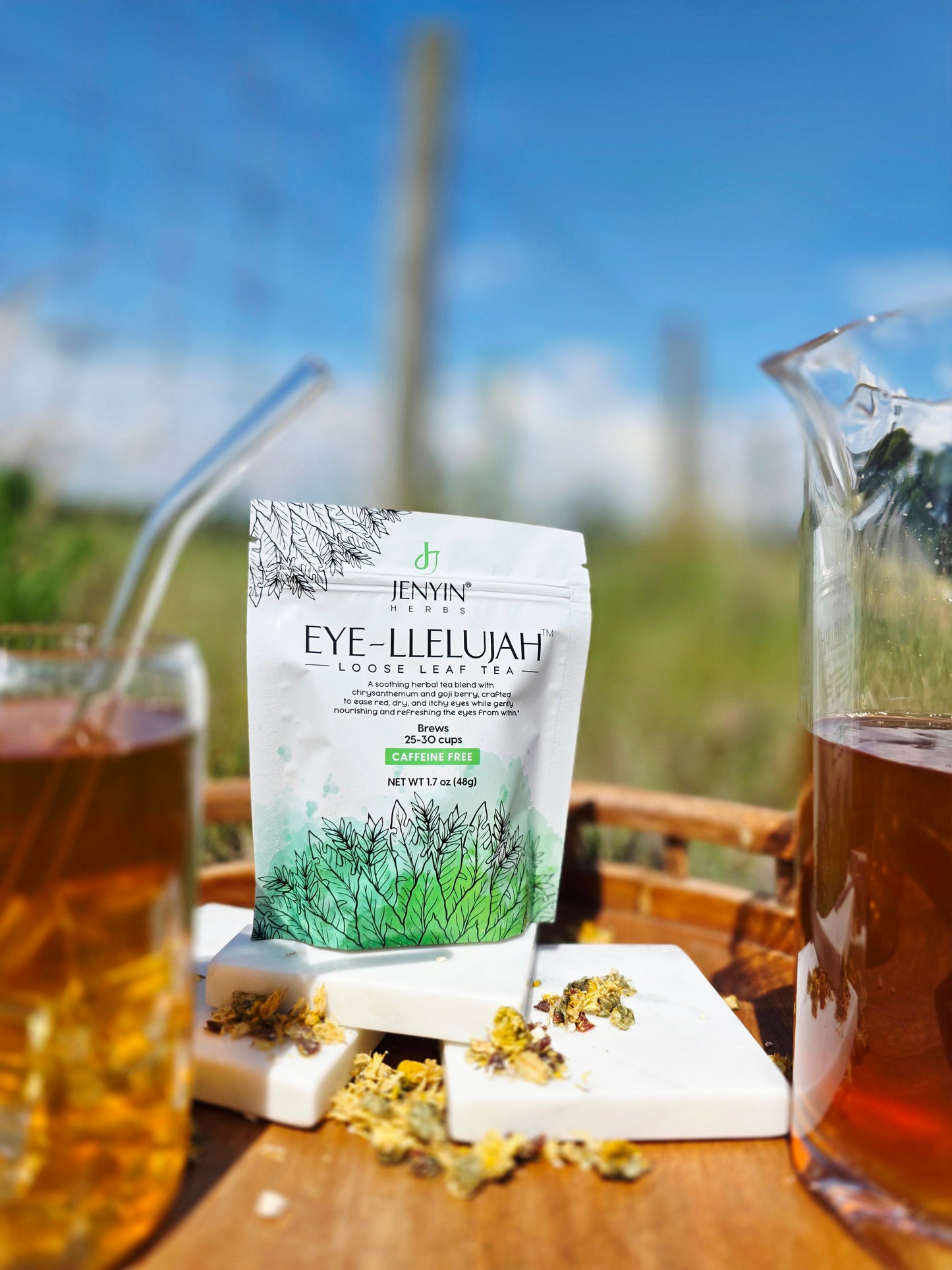 EYE-LLELUJAH™-Cooling Herbal Tea with Chrysanthemum and Goji Berry