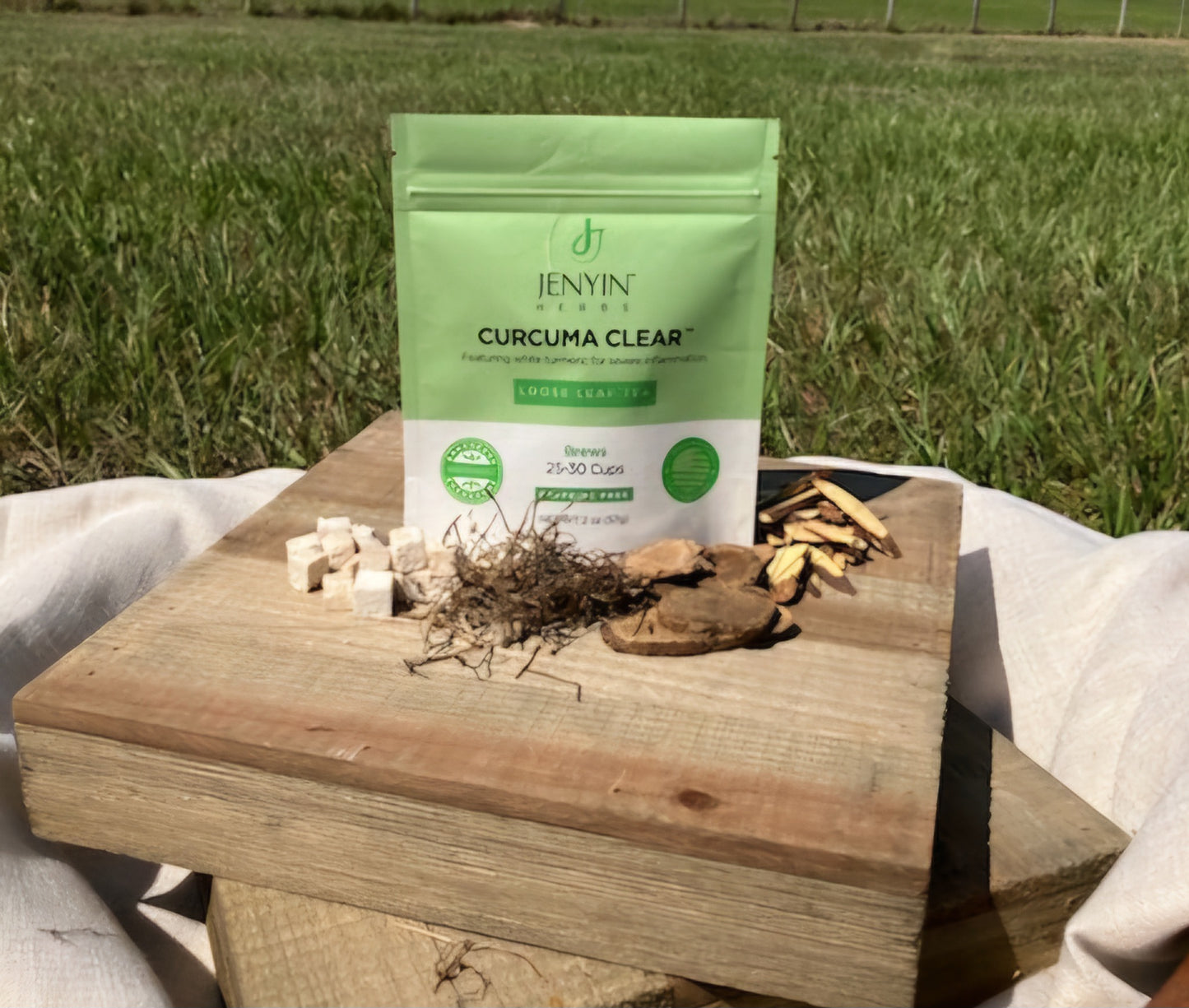 Curcuma Clear™-A Loose Leaf Tea with White Turmeric