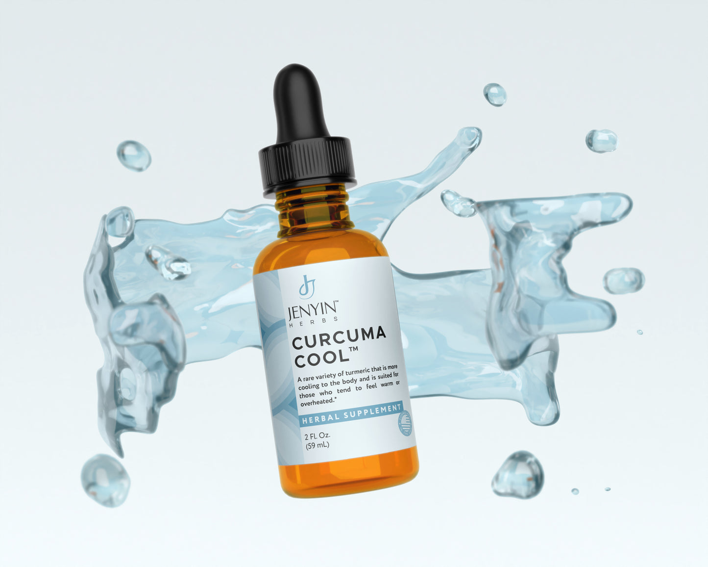 Curcuma Cool™ (Tincture)-A Cooling Variety of Turmeric Serums Herbal