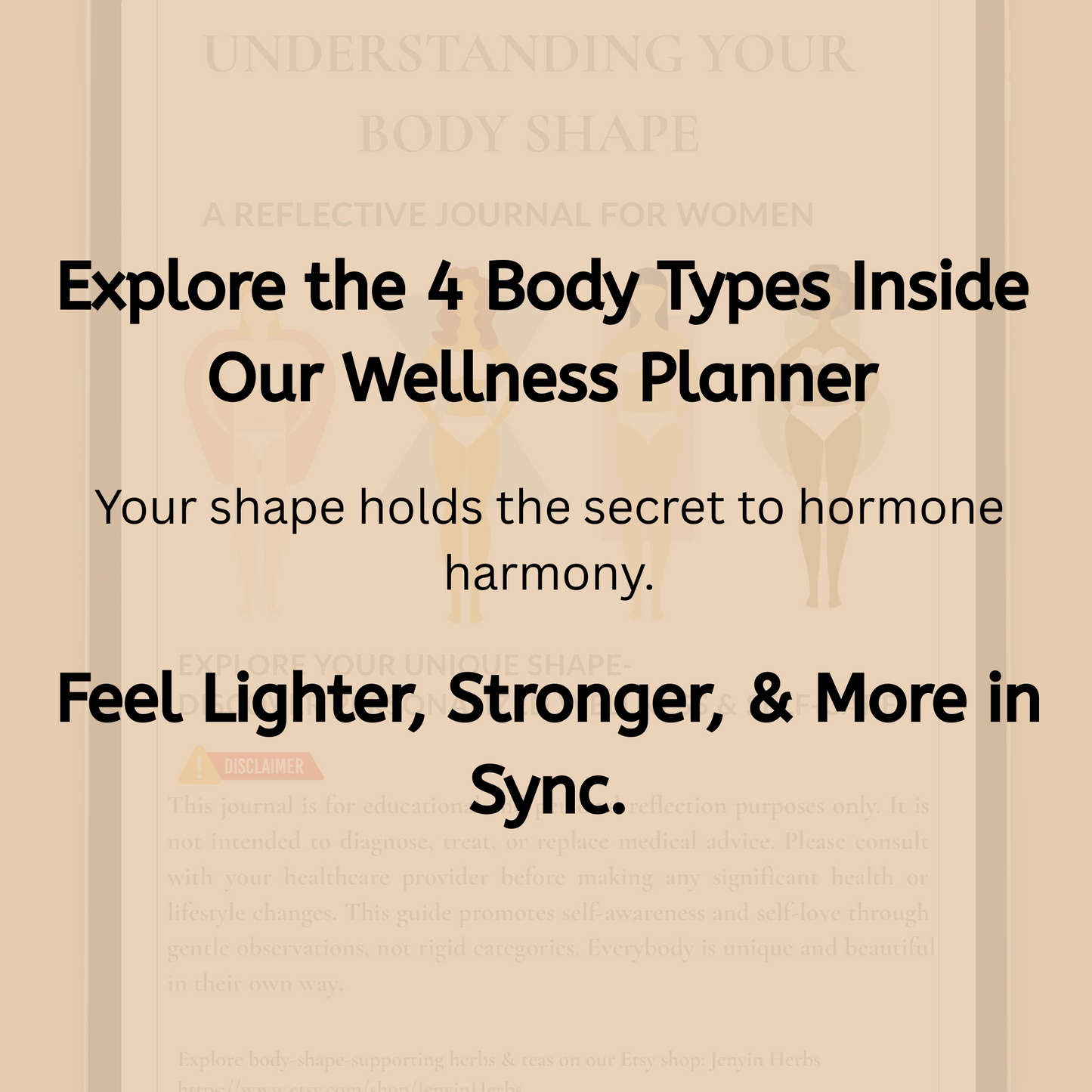 Body Shape Discovery Planner | Find Your Shape & Balance Your Hormones